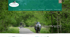 Desktop Screenshot of parksandtrails.org